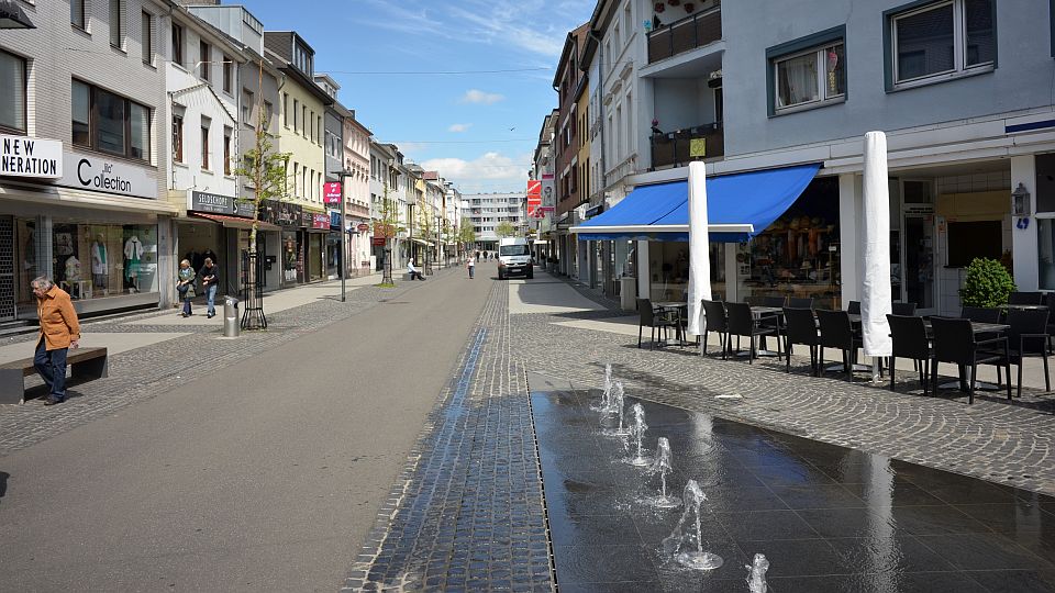 Wasserspiel in der Neustraße