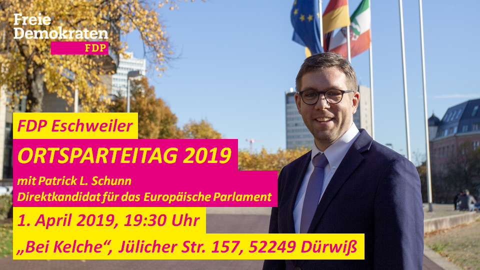 Ortsparteitag 2019 der FDP Eschweiler